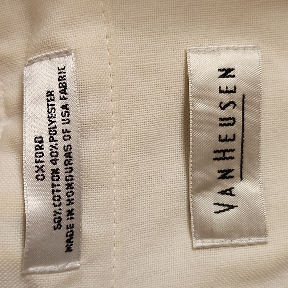 Set of VanHeusen Men's Dress Shirts with coordinating Ties - Picture 2 of 16